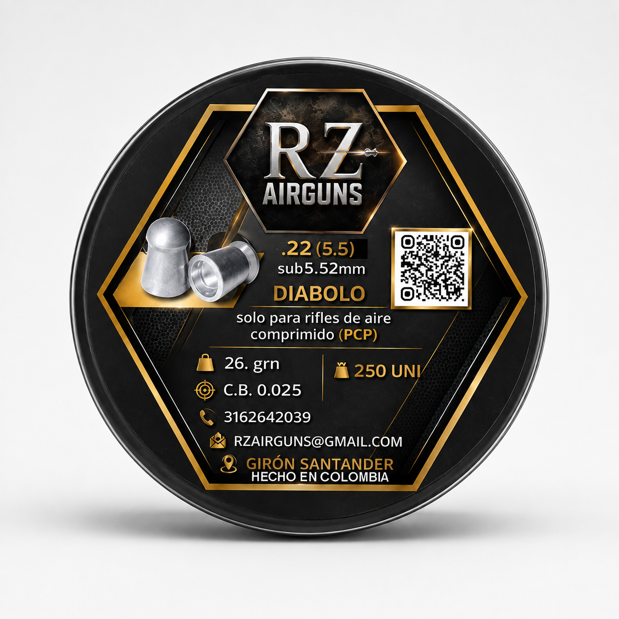 Diábolos RZ .22 (5.5mm)
